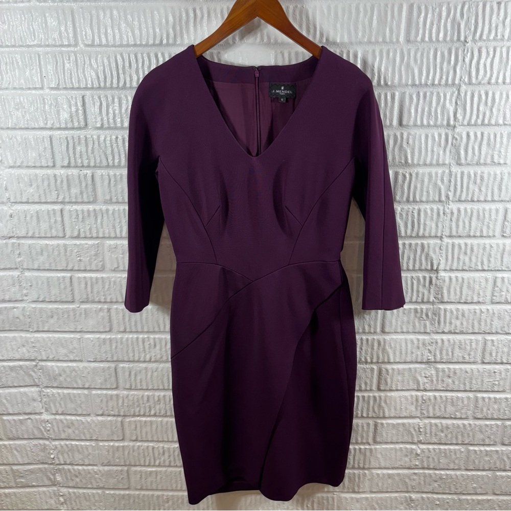 J.Mendel Purple‎ Dress 10